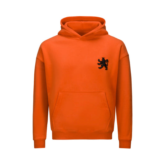 O.Leo Hoodie Oranje (Zwarte Leeuw)