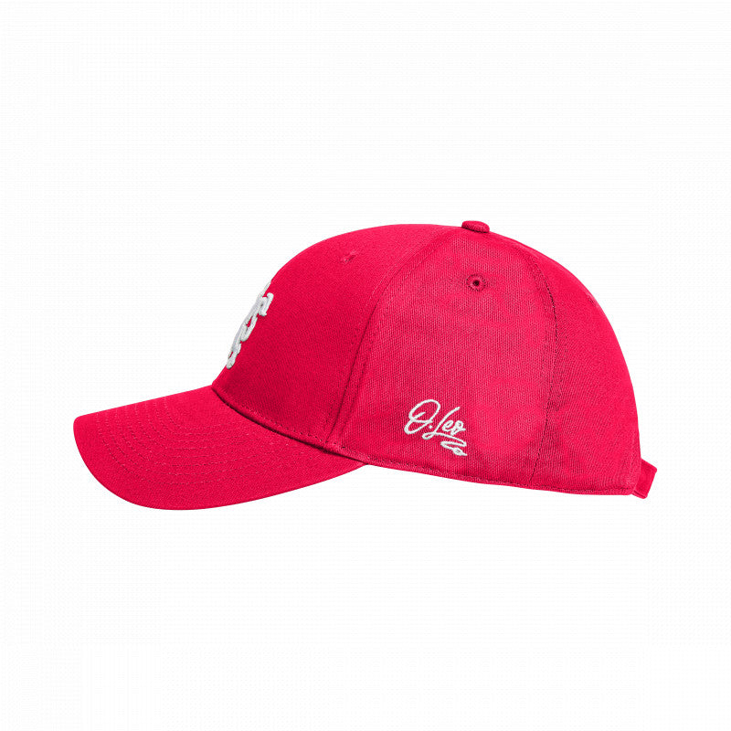 O.Leo baseballpet - Roze - Witte Hollandse leeuw – Unisex