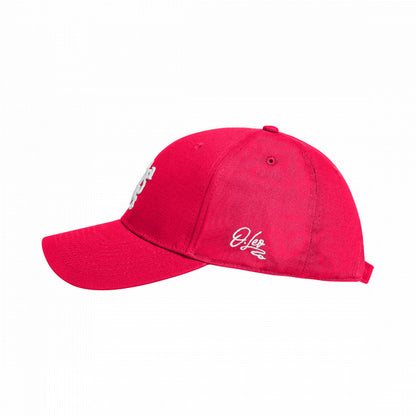 O.Leo baseballpet - Roze - Witte Hollandse leeuw – Unisex